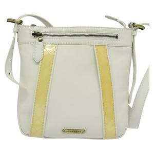Burberry White Leather shoulder